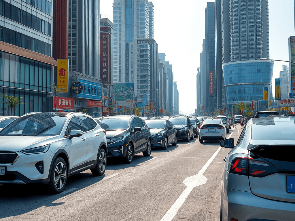 Los vehículos eléctricos frenan el aumento tradicional del uso de gasolina en las vacaciones de China