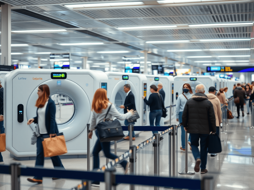 Heathrow elimina la norma de los líquidos gracias a nuevos escáneres 3D