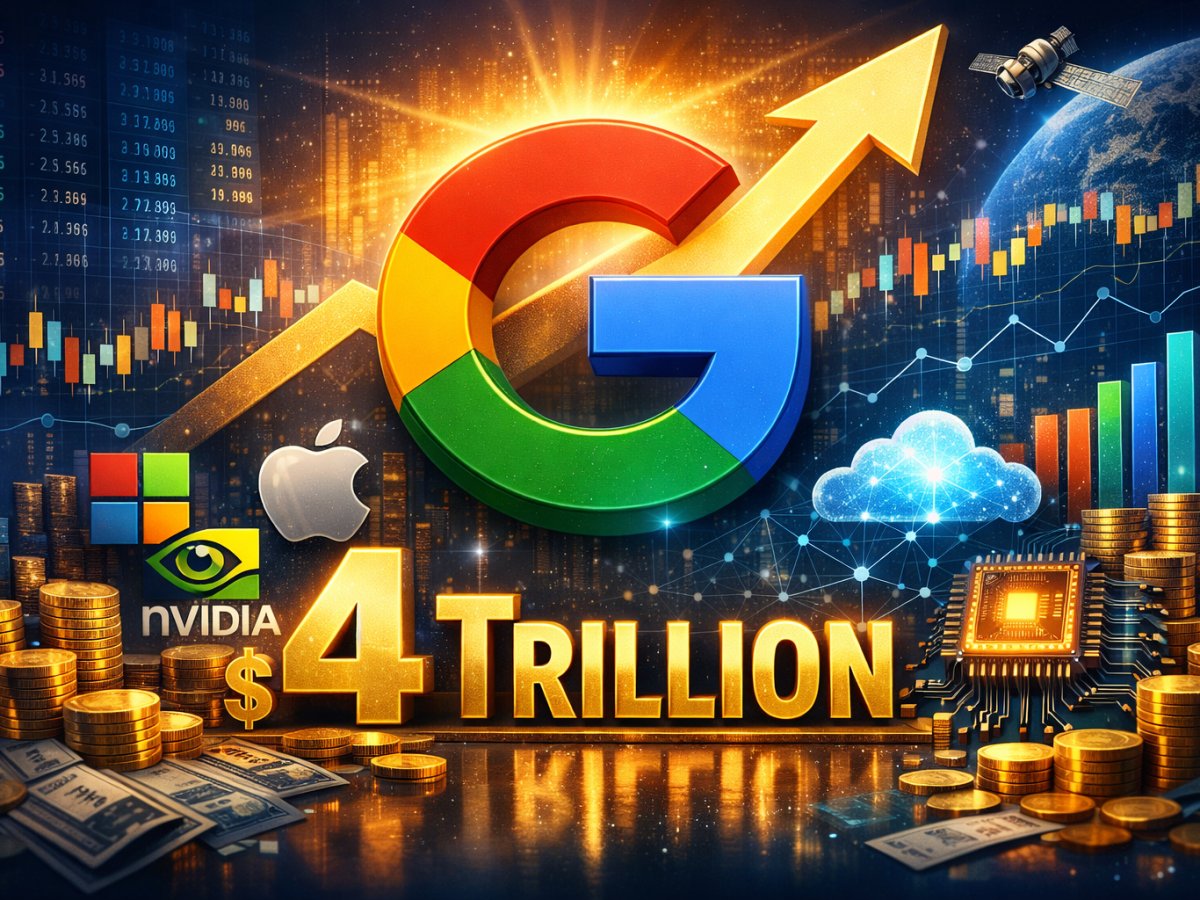 Alphabet supera los 4 billones de dólares de valoración impulsada por su giro estratégico hacia la inteligencia artificial