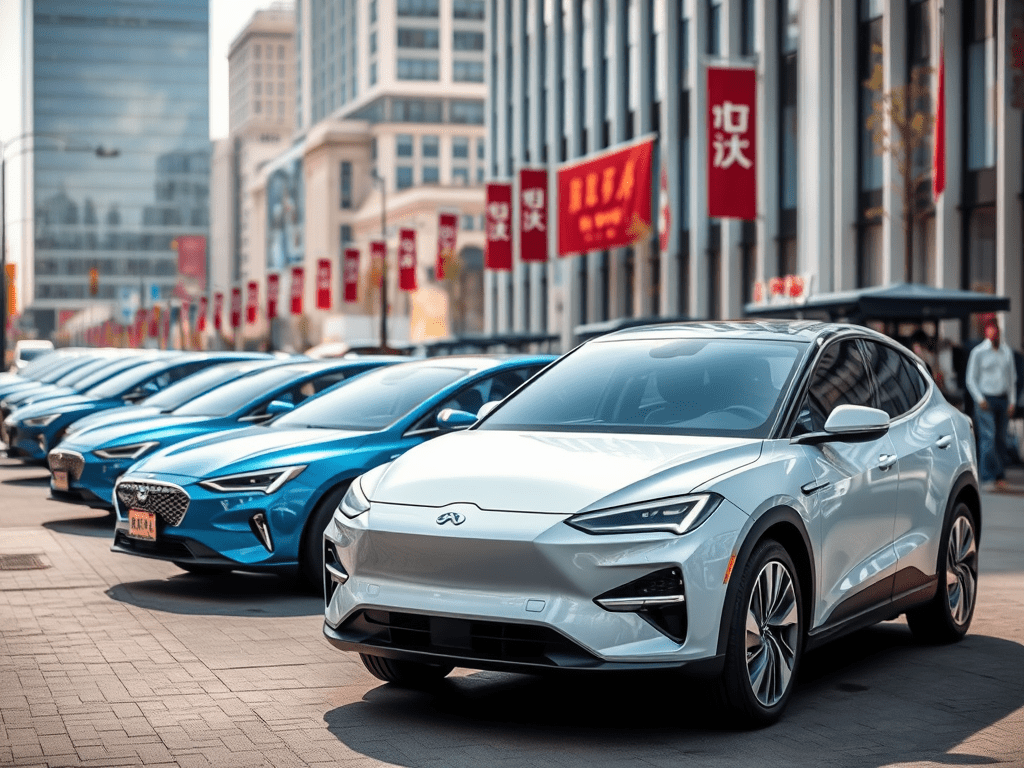 Los vehículos eléctricos chinos se acercan al mercado norteamericano tras el recorte de aranceles en Canadá