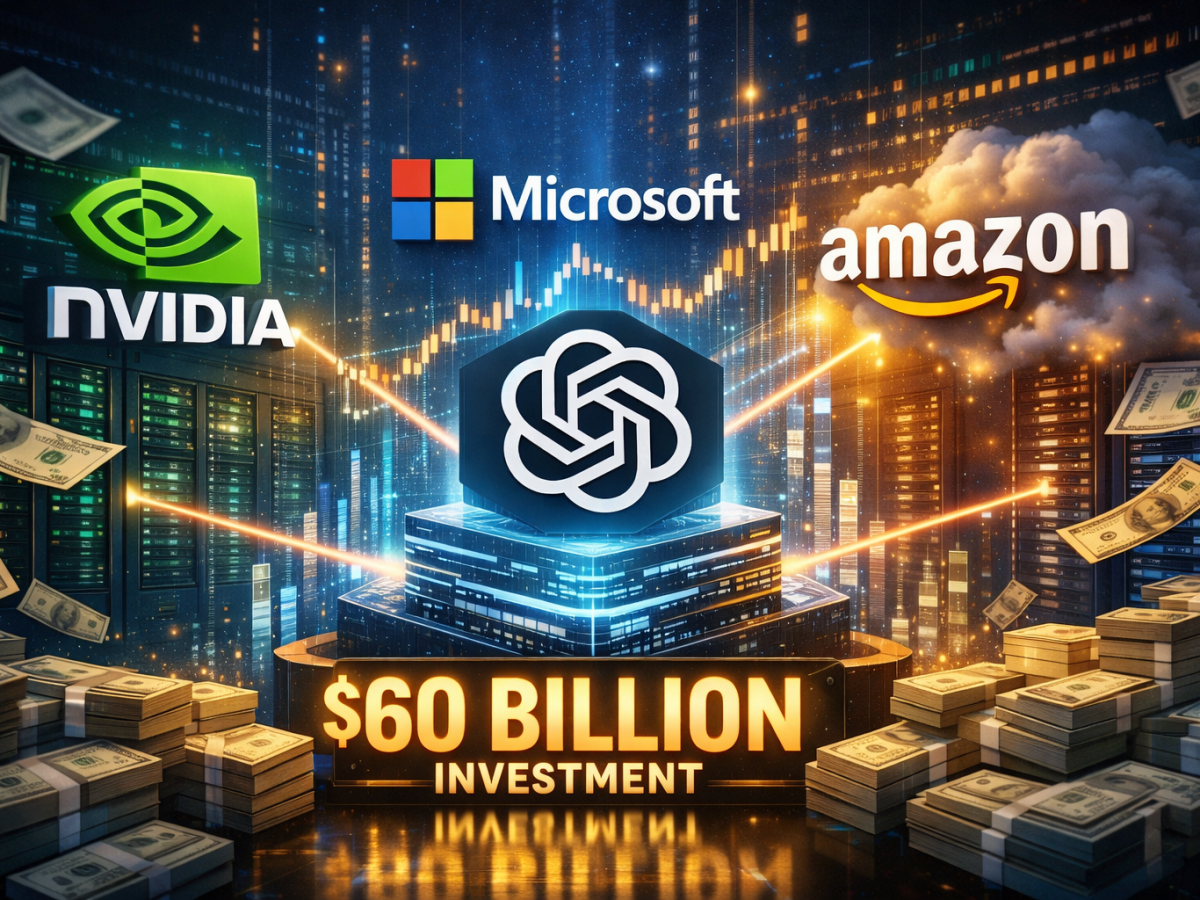 Nvidia, Microsoft y Amazon negocian una megainversión de hasta 60.000 millones de dólares en OpenAI