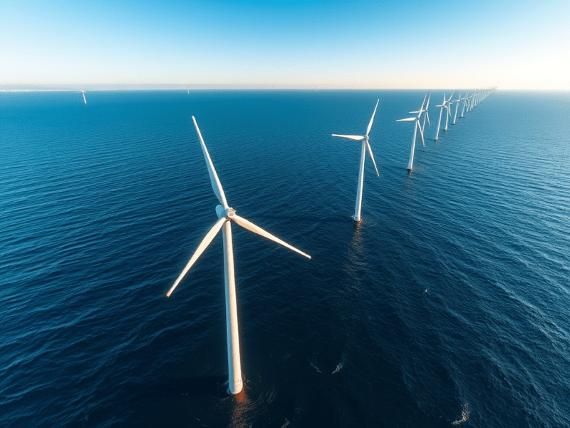 El pacto eólico marino europeo busca reducir la dependencia del gas estadounidense y contener los costes energéticos