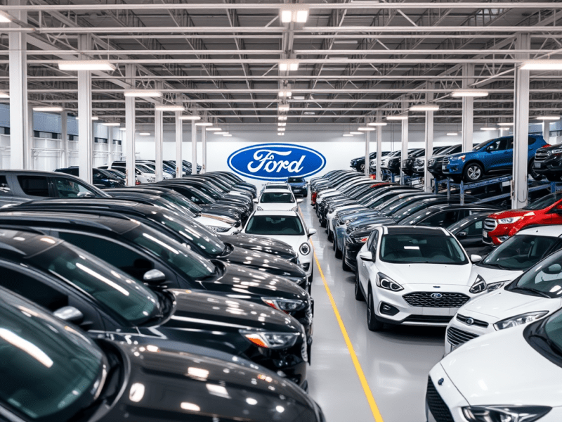 Ford y Geely exploran una alianza para fabricar vehículos en Europa y compartir tecnología