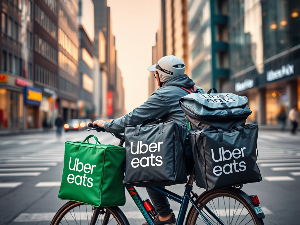 Uber acelera su ofensiva en Europa con la expansión de su negocio de reparto a siete nuevos países