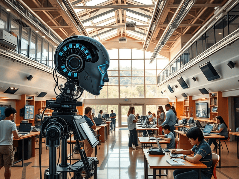 Una escuela de cine con inteligencia artificial prepara a la nueva generación de creadores en Hollywood