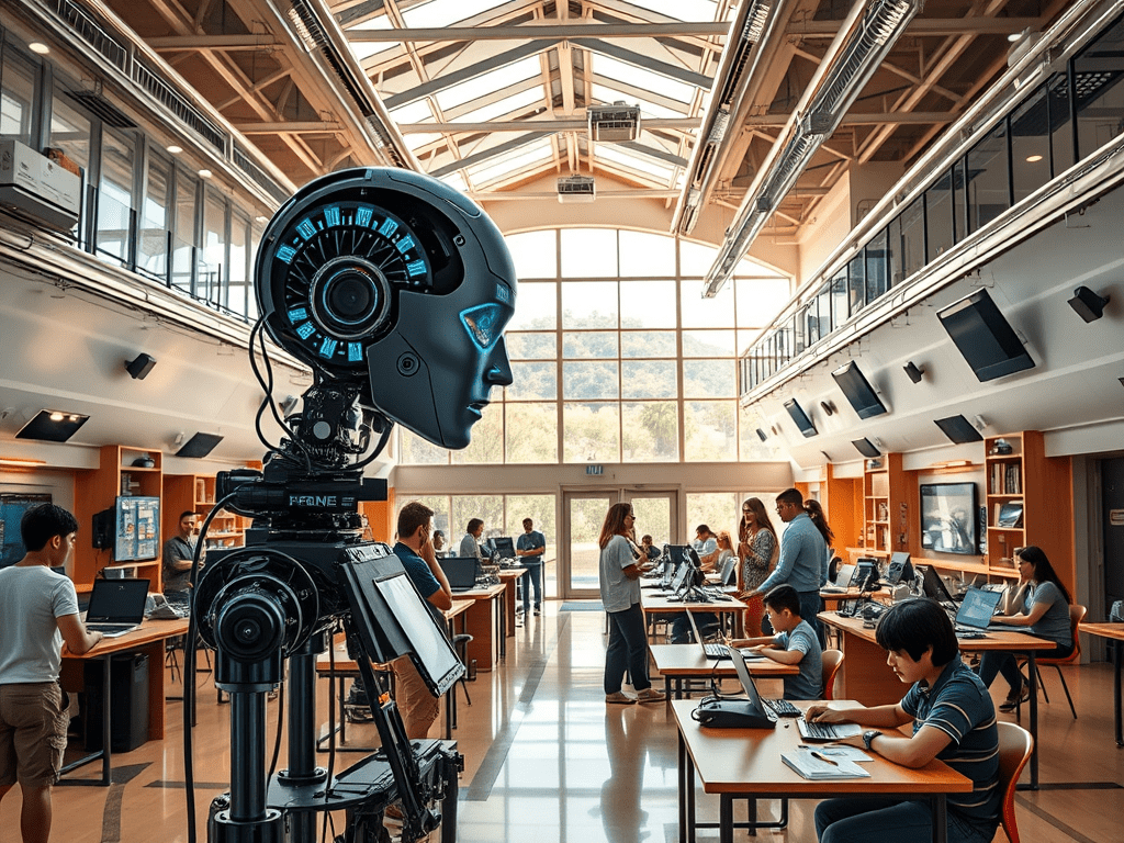 Una escuela de cine con inteligencia artificial prepara a la nueva generación de creadores en Hollywood