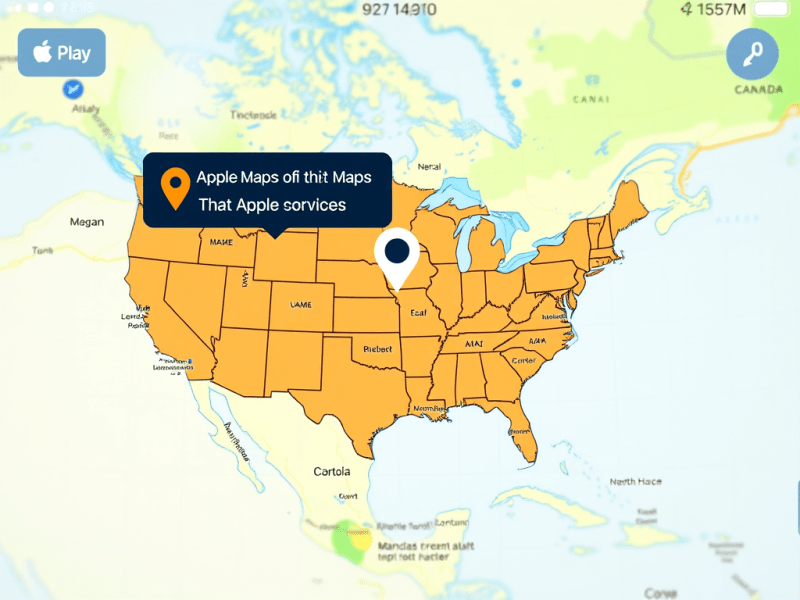 Apple incorporará publicidad en su aplicación de mapas en Norteamérica a partir del verano