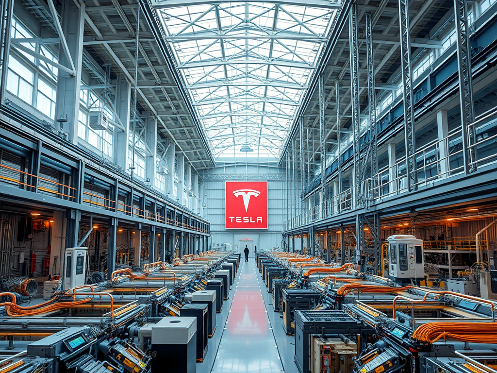 Tesla prepara el lanzamiento de su megafábrica de chips de inteligencia artificial