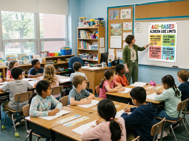 Los Ángeles regula el uso de pantallas en las aulas con nuevos límites por edad