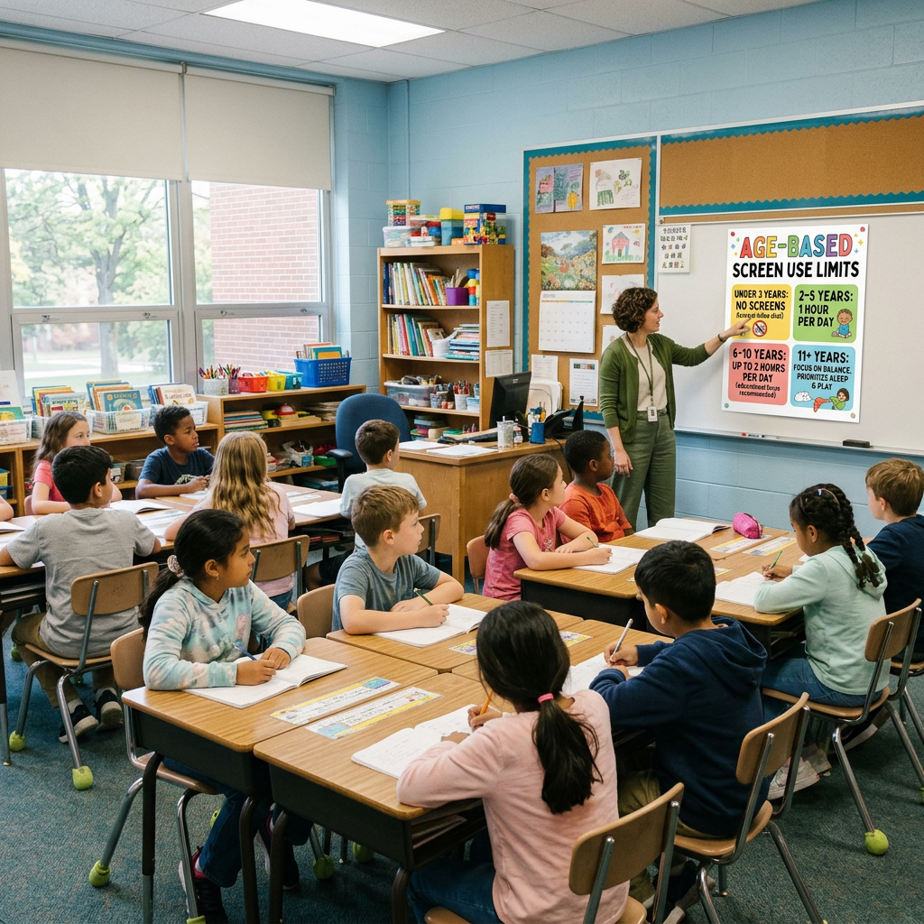 Los Ángeles regula el uso de pantallas en las aulas con nuevos límites por edad