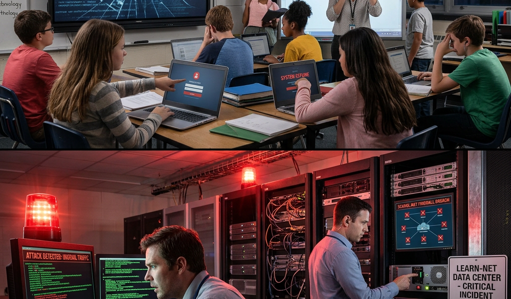 Cyberattack disrupting educational platform servers and schools