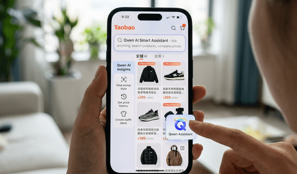 Alibaba Qwen AI integrated into Taobao shopping app