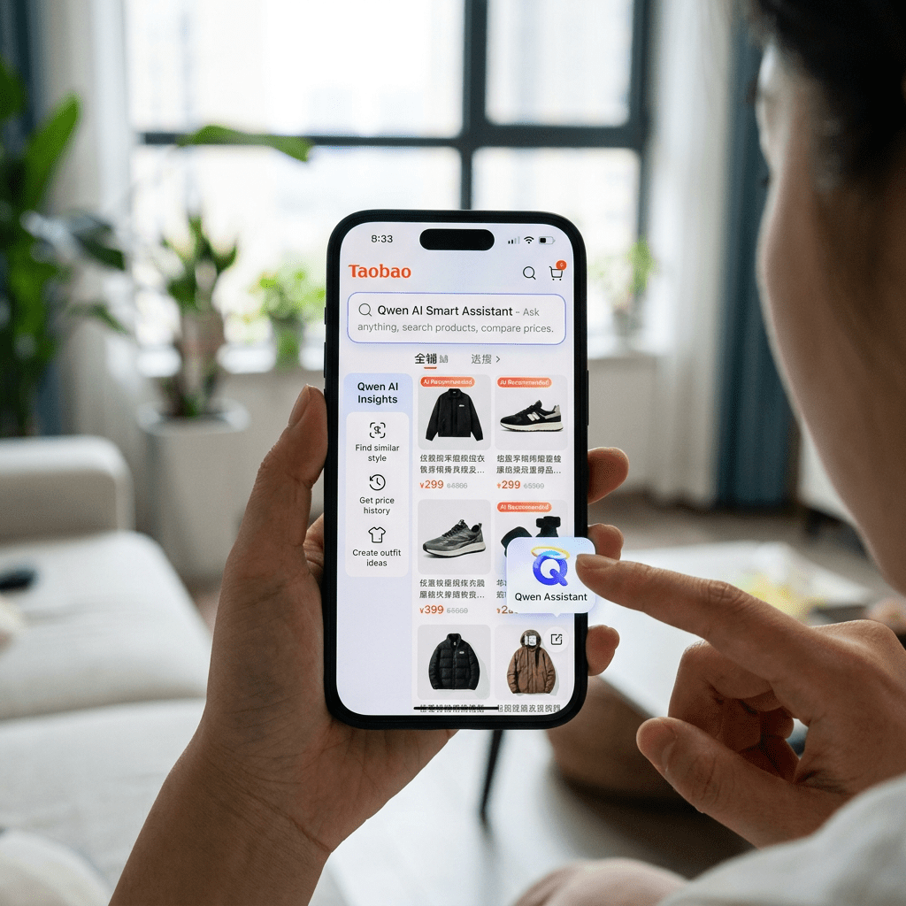 Alibaba integrará su inteligencia artificial Qwen en Taobao para transformar las compras online
