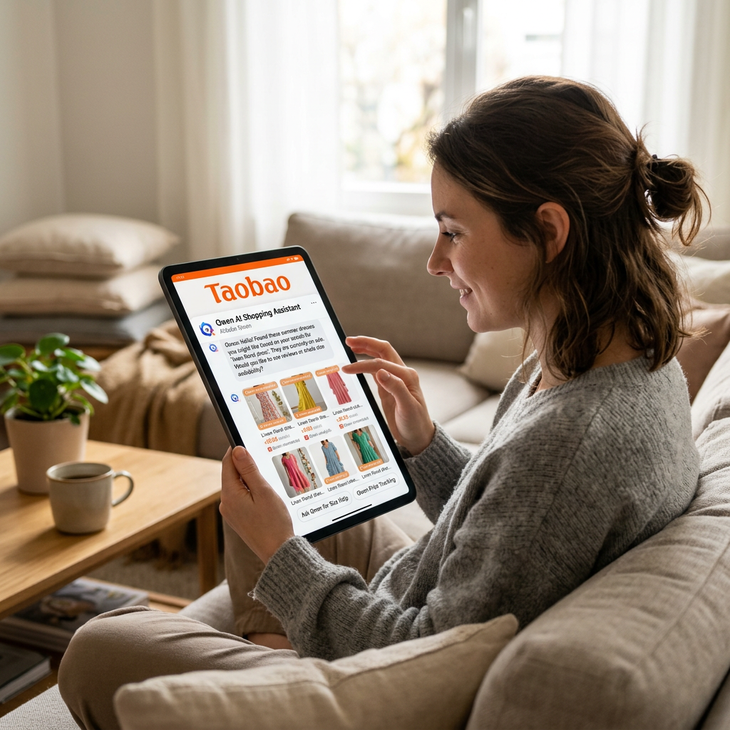Alibaba Qwen AI integrated into Taobao shopping