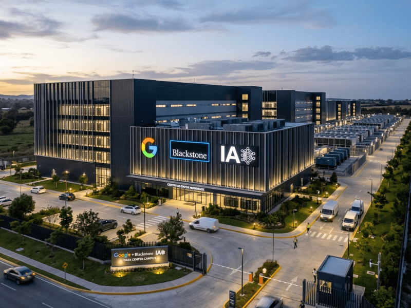 Google y Blackstone impulsan una nueva infraestructura de IA con una gran apuesta por centros de datos