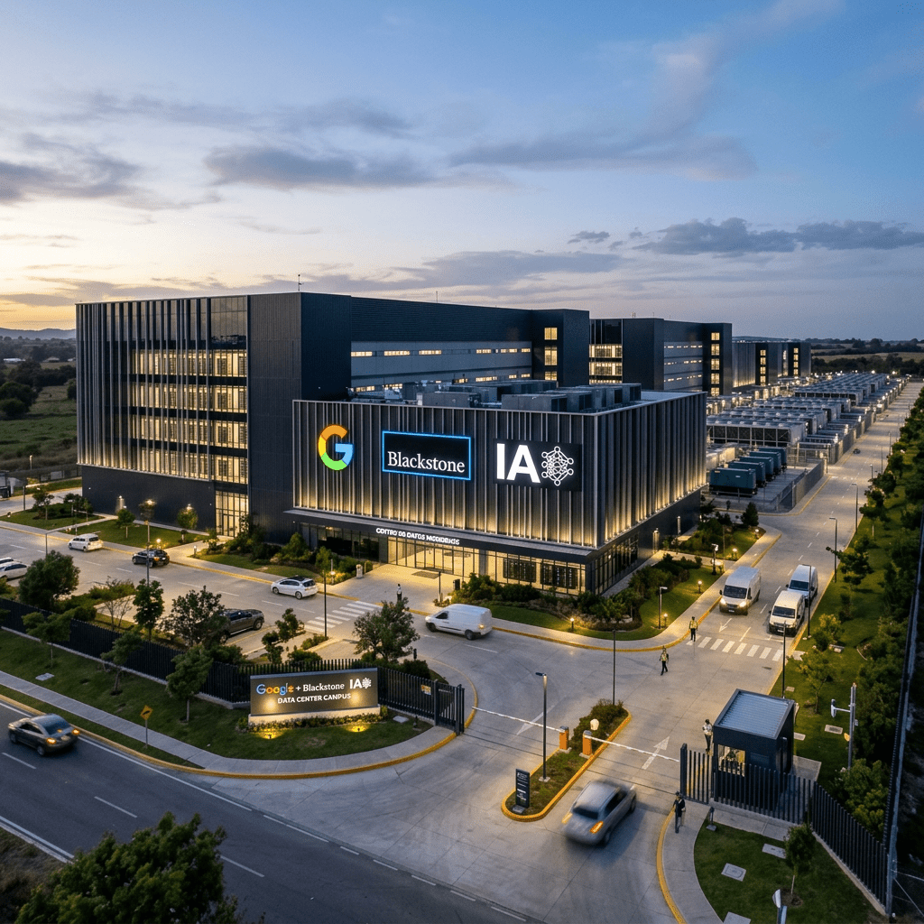 Google y Blackstone impulsan una nueva infraestructura de IA con una gran apuesta por centros de datos