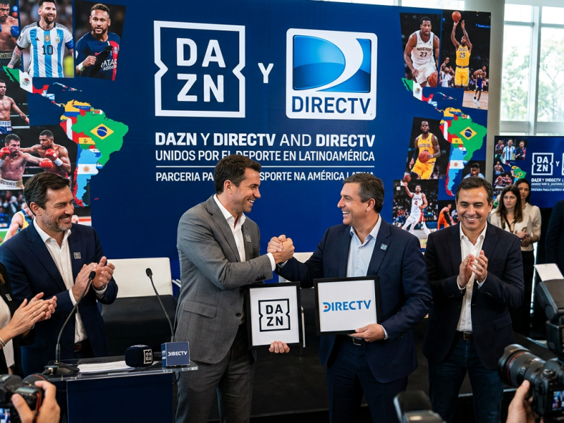 DAZN estudia reforzar su presencia en Latinoamérica con un posible acuerdo con DirecTV
