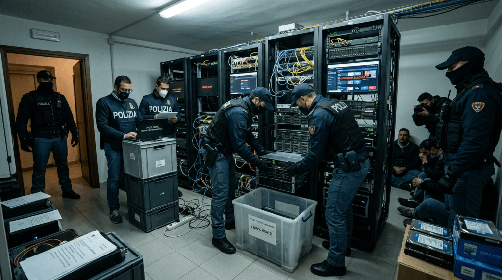 Italia desmantela una gran red de piratería audiovisual que habría causado pérdidas millonarias