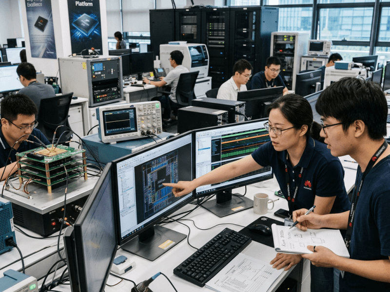 Huawei anuncia avances en diseño de chips para competir pese a las restricciones de Estados Unidos