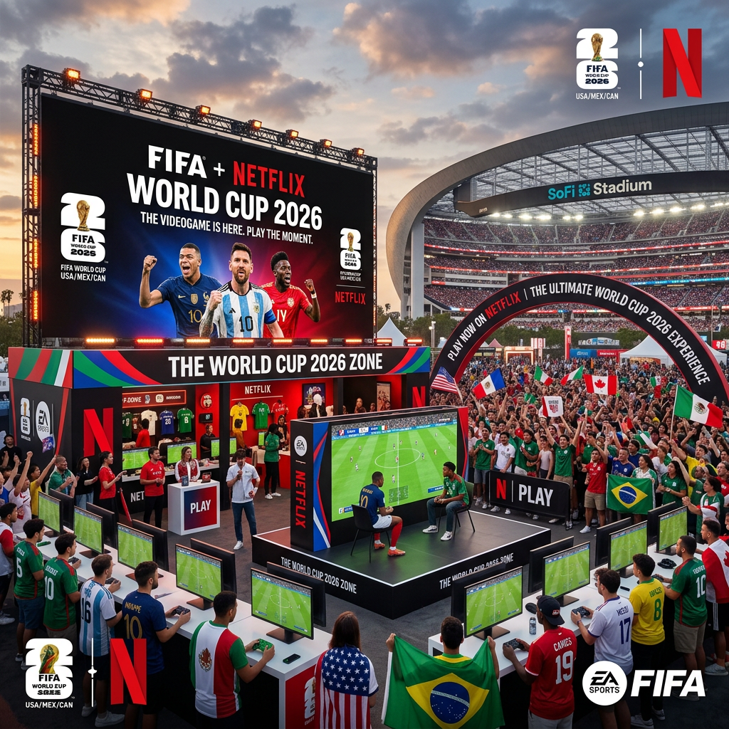 La FIFA estrenará junto a Netflix un videojuego oficial de la Copa Mundial 2026