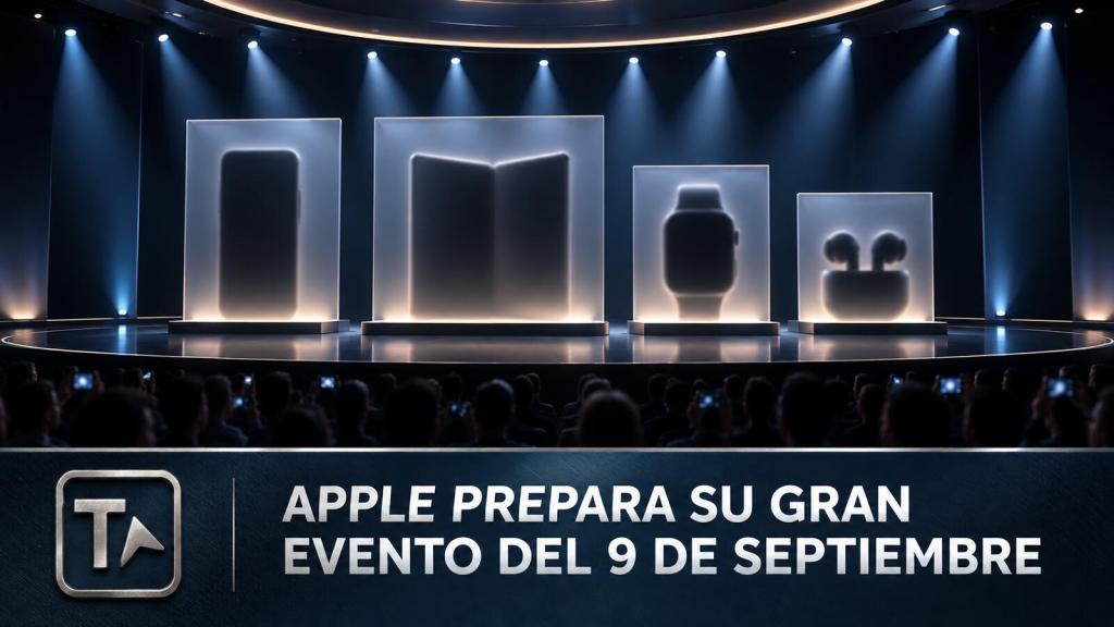Apple prepara su gran evento del 9 de septiembre entre rumores de un iPhone plegable