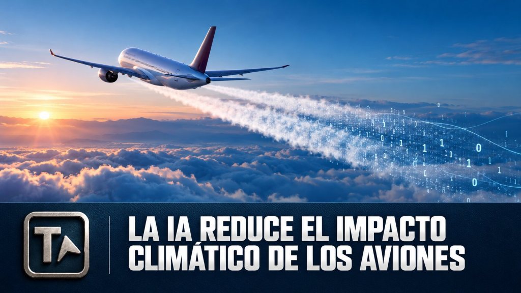 Google y Cathay Pacific utilizan IA para reducir el impacto climático de las estelas de los aviones