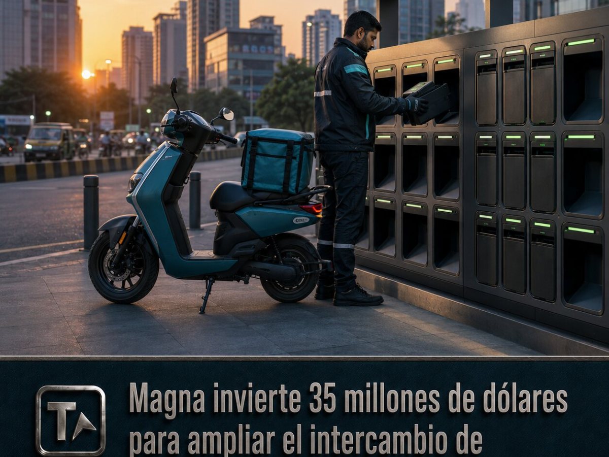 Magna invierte 35 millones de dólares para ampliar el intercambio de baterías de Yuma en India