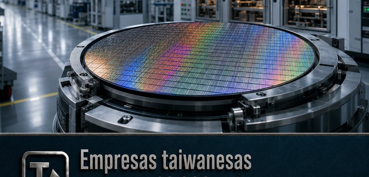 Portada de TecnoAp21 sobre nuevas inversiones tecnológicas taiwanesas en Estados Unidos